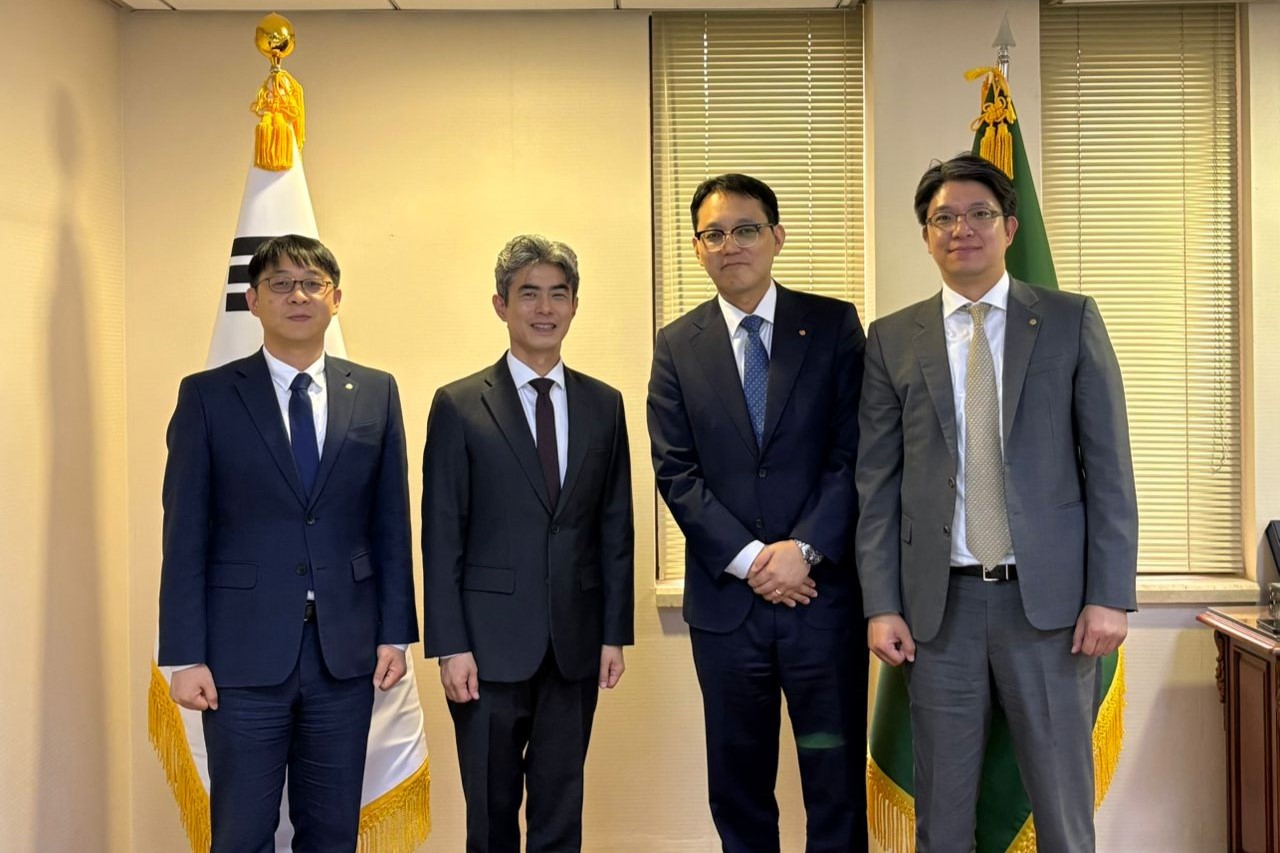 강신철 대사, 한화 에어로스페이스 대표단 면담